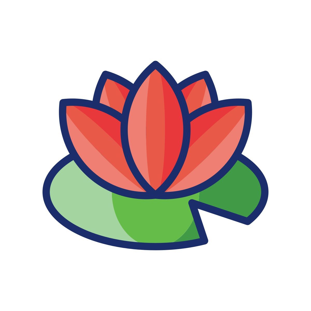 water lily icon