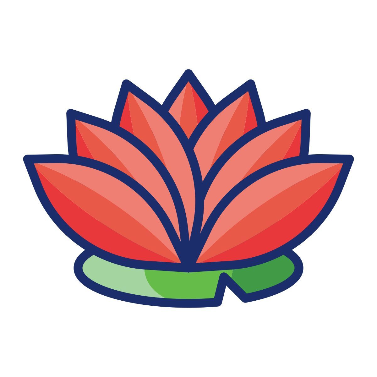 water lily icon