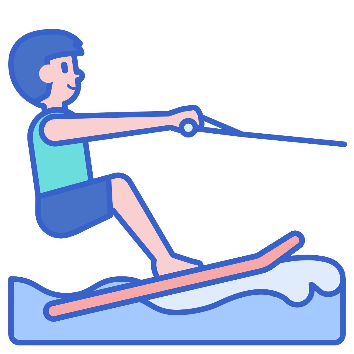 водные лыжи icon