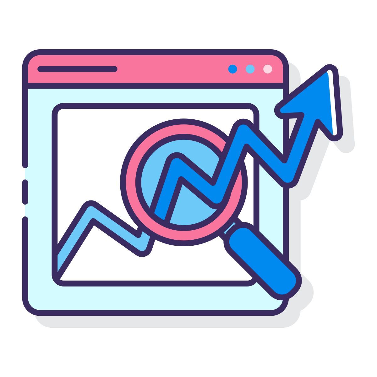 análise da web icon