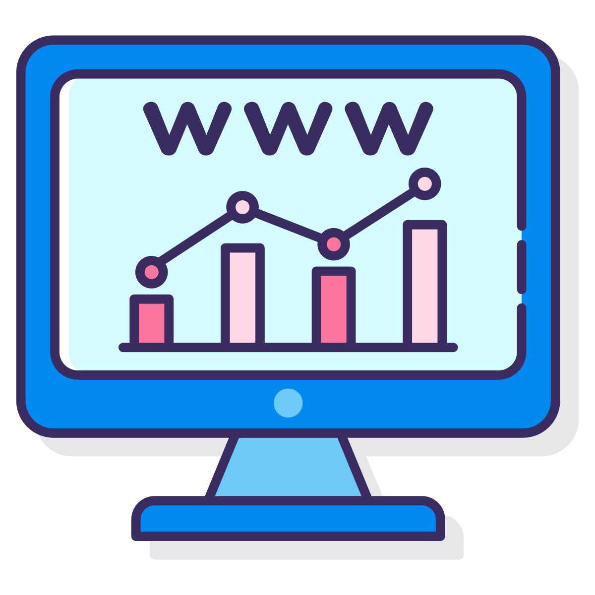 web analystics icon