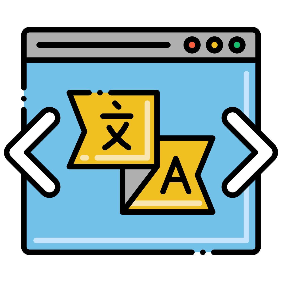 web coding icon