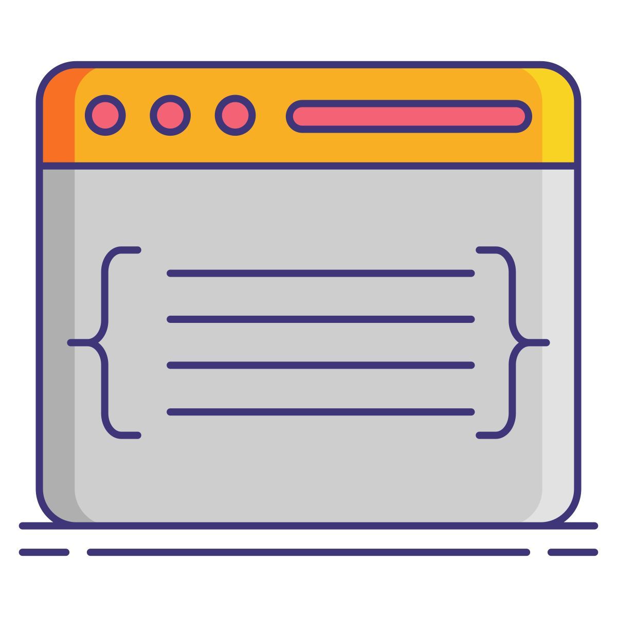 Codificación web icon