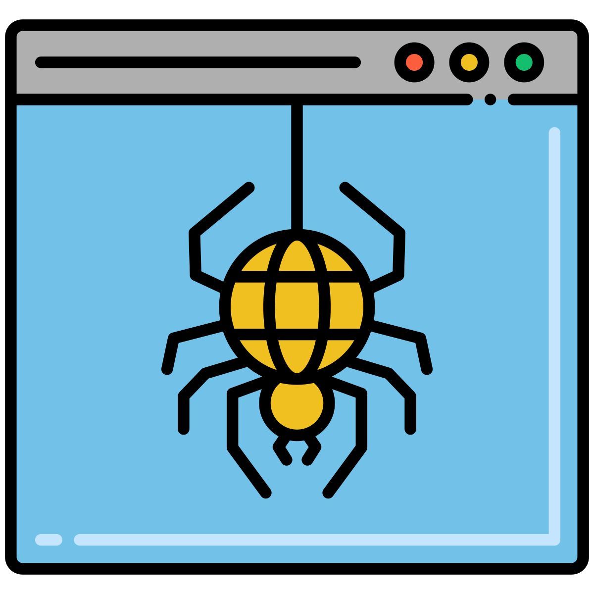 web crawler icon