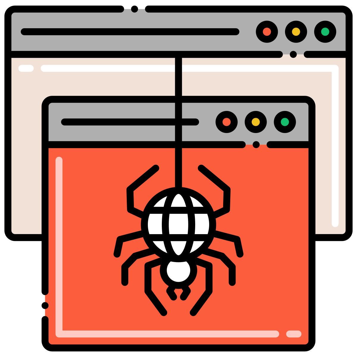web crawler icon