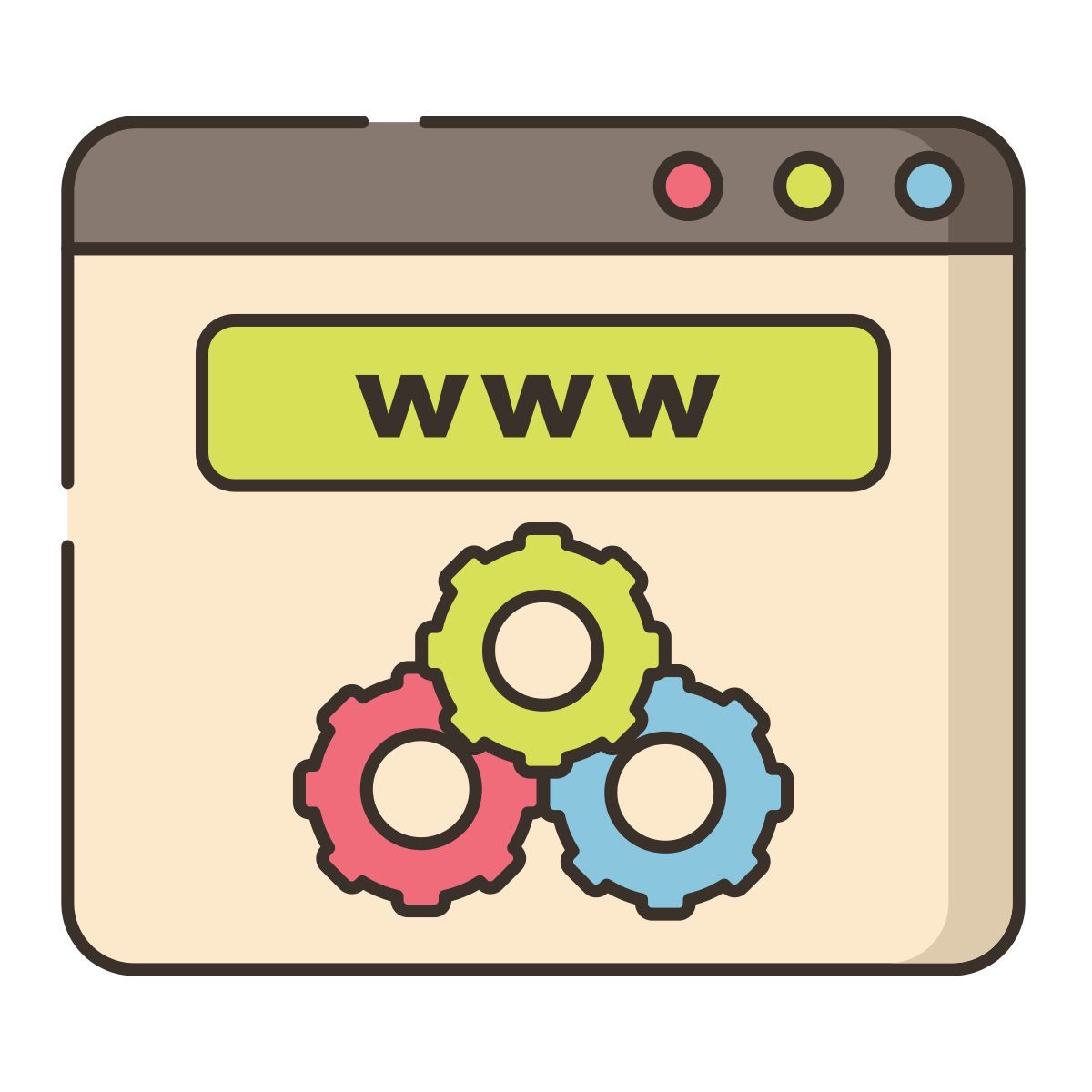 web development icon