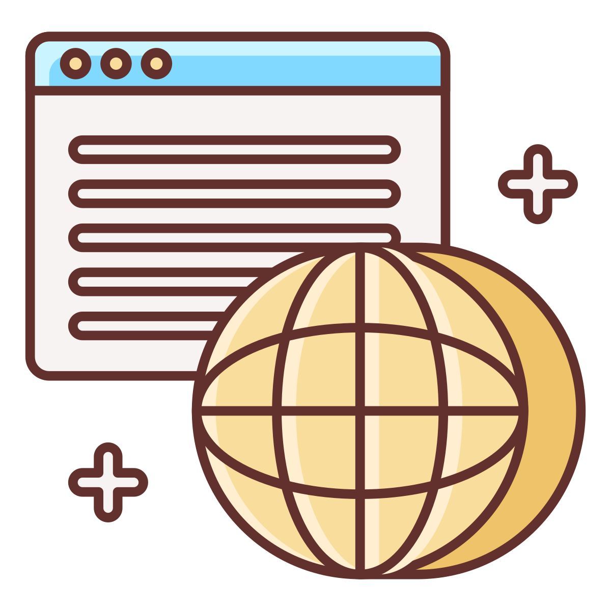 hospedagem web icon
