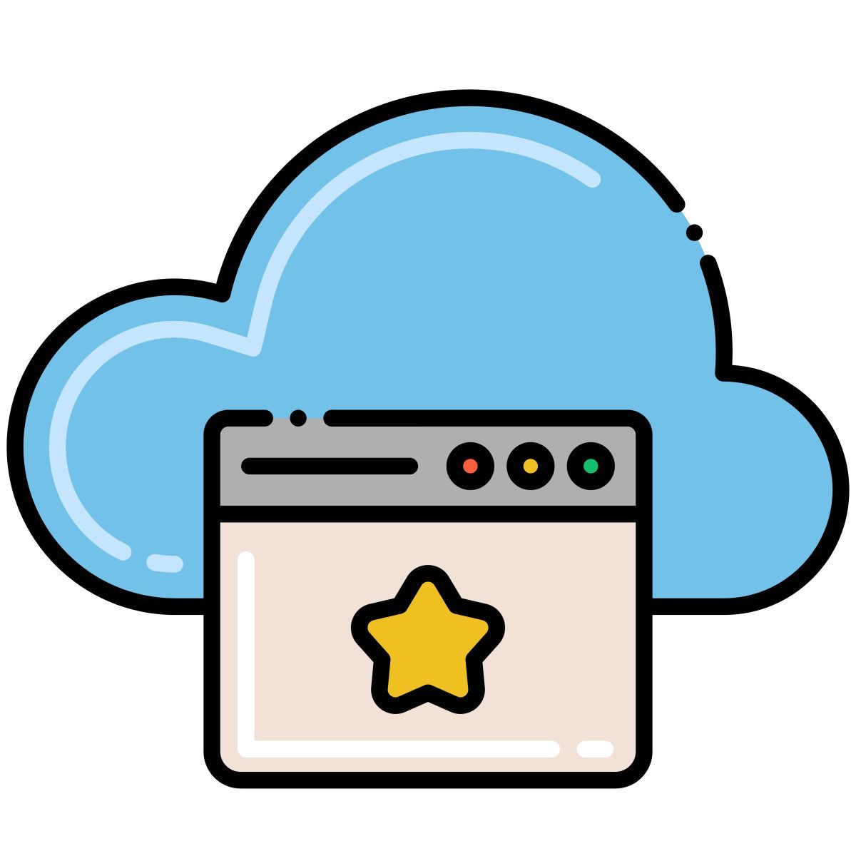 web hosting icon