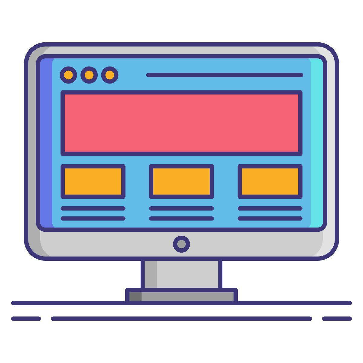 web 界面 icon