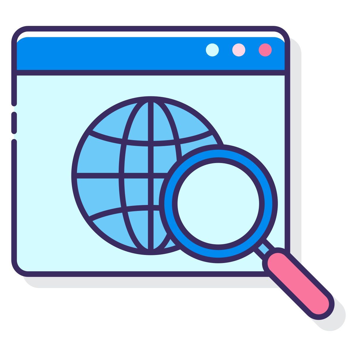 web search engine icon