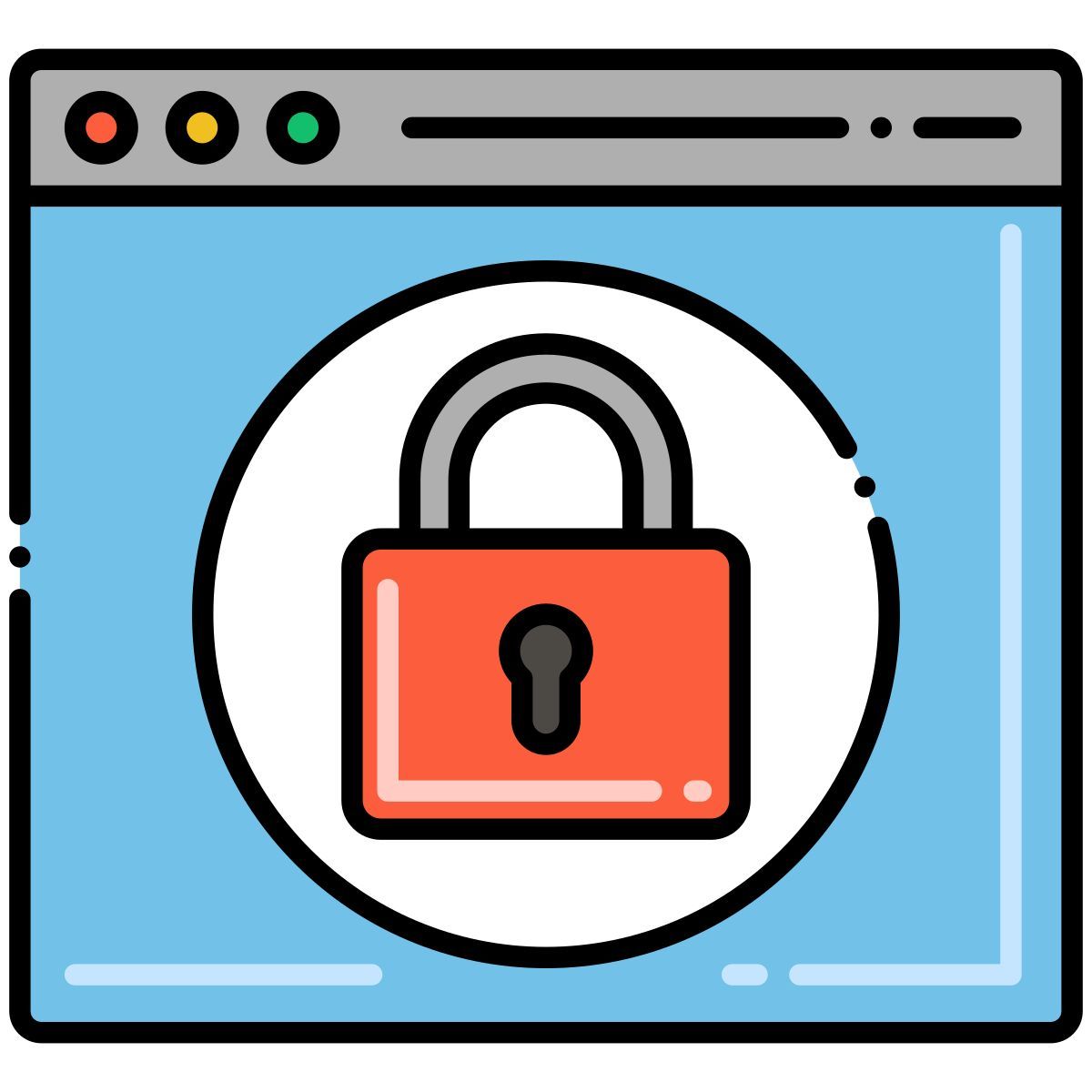 web security icon