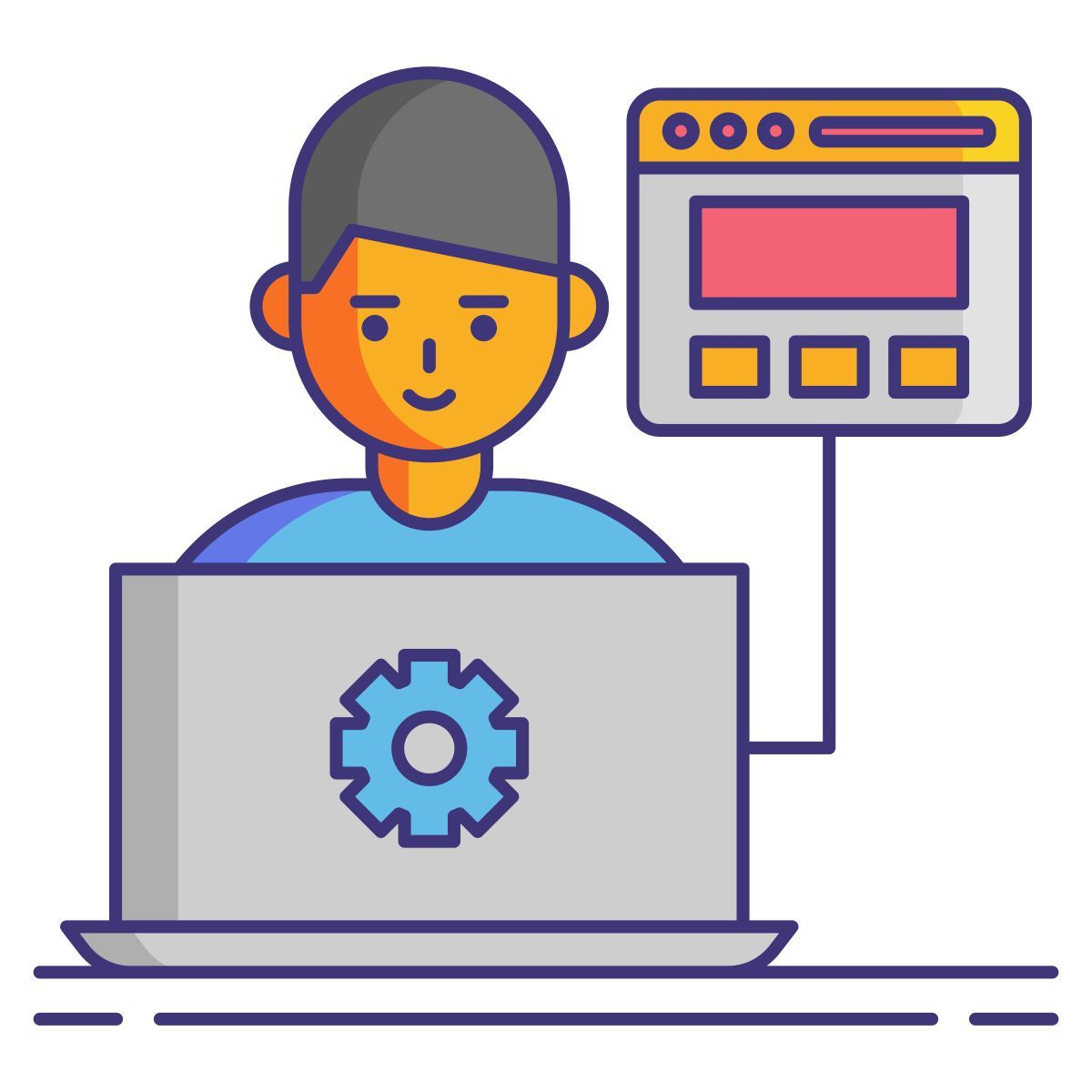 paramètres web icon