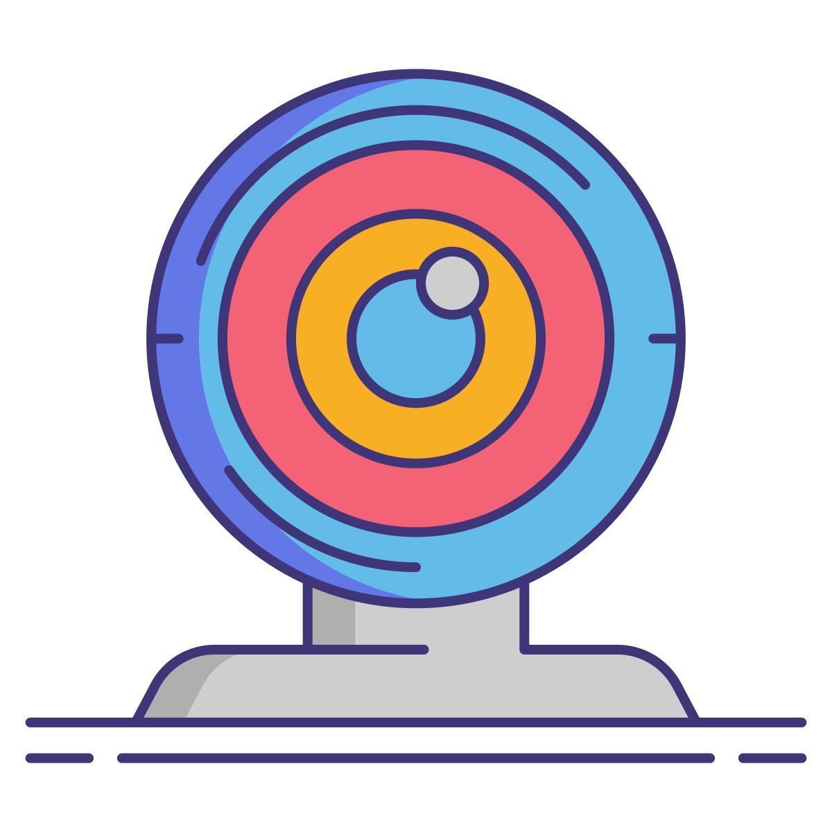 cámara web icon