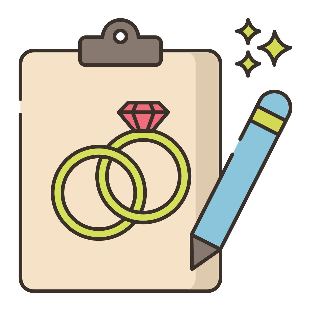 wedding planner icon