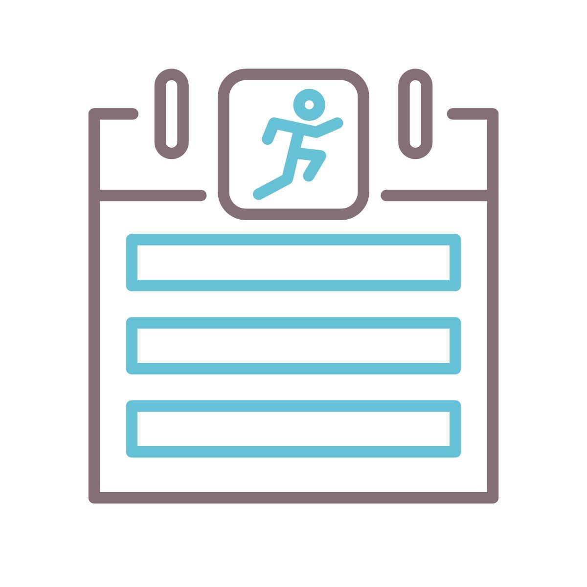 weekly calendar icon