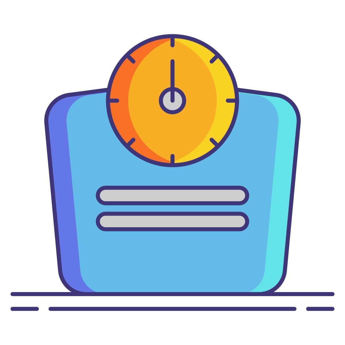 weight scale icon
