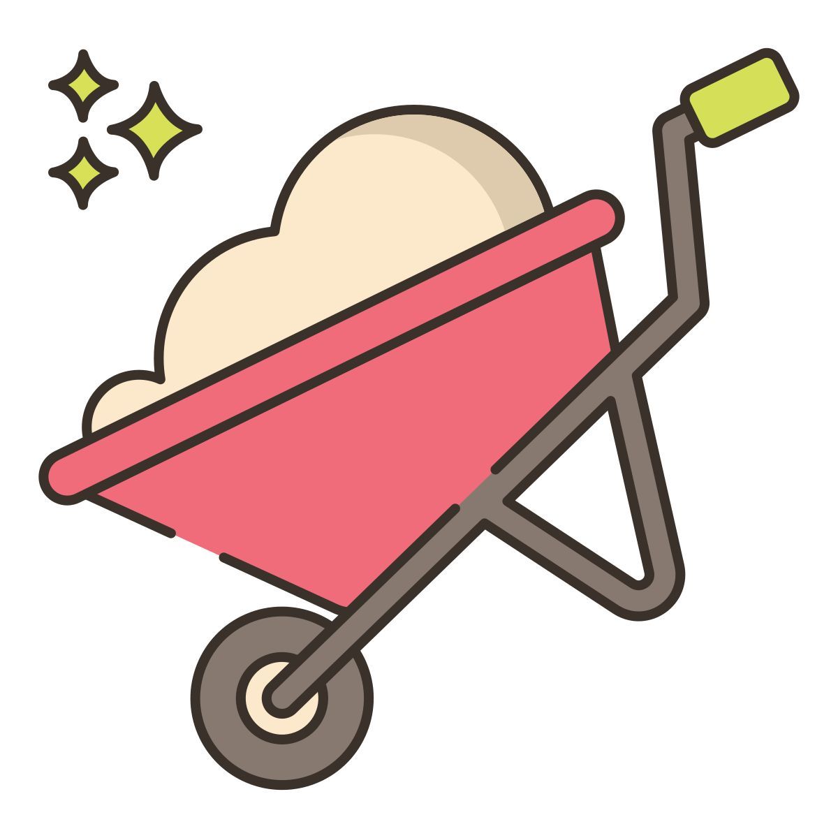 wheelbarrow icon