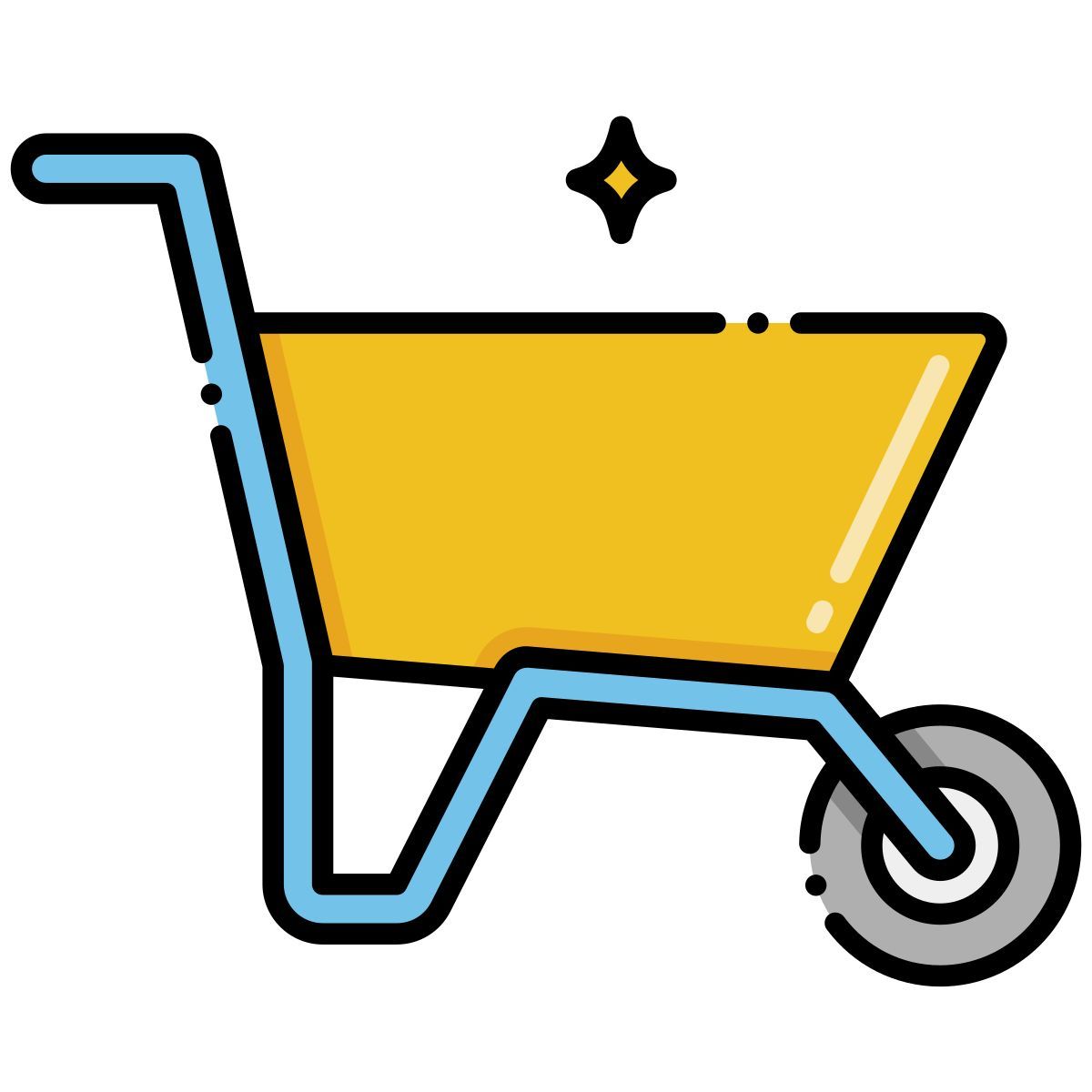 wheelbarrow icon