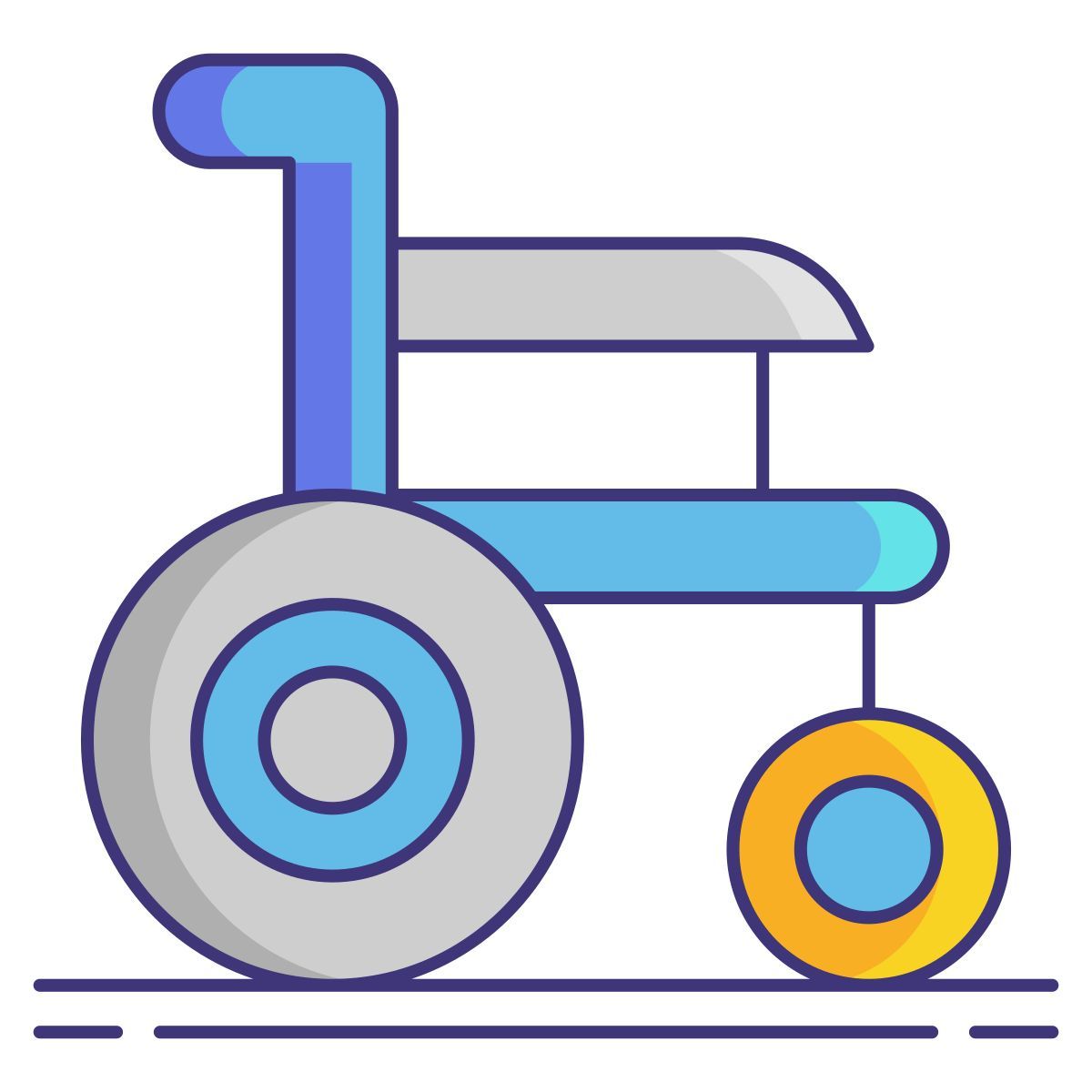 sedia a rotelle icon