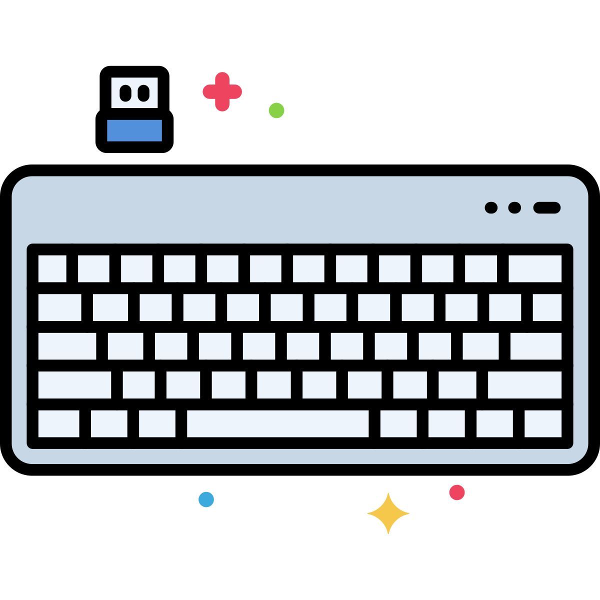 teclado sem fio icon