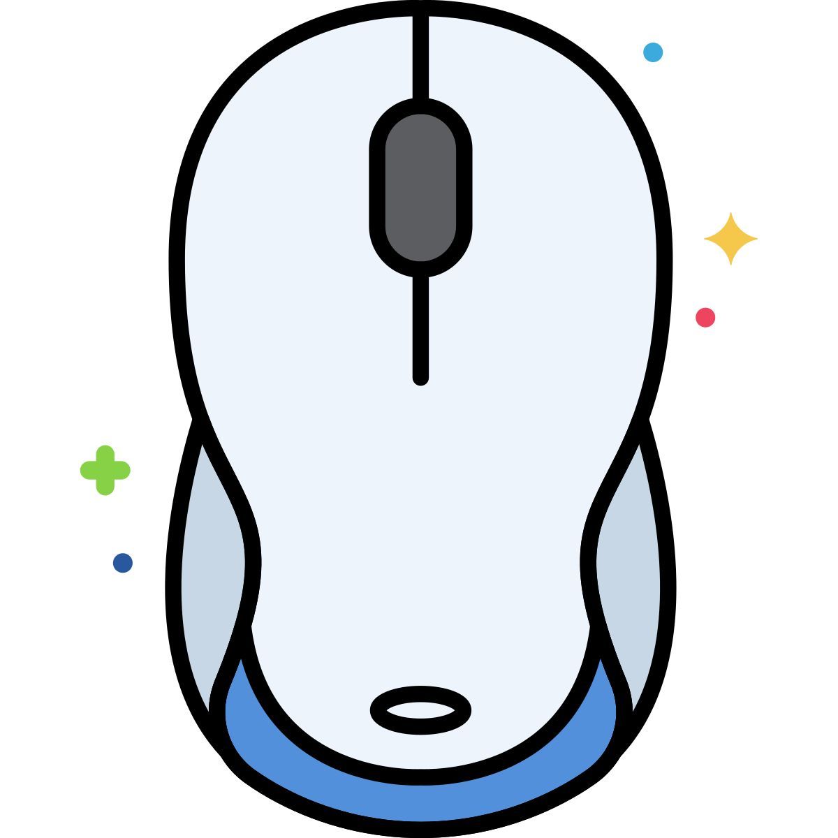 ratón inalámbrico icon