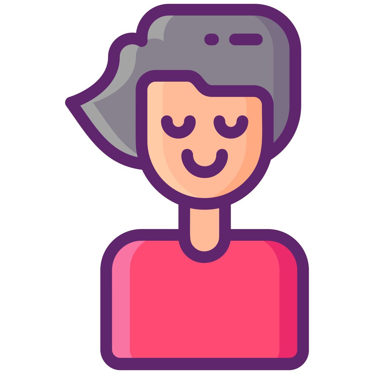 女性の髪 icon