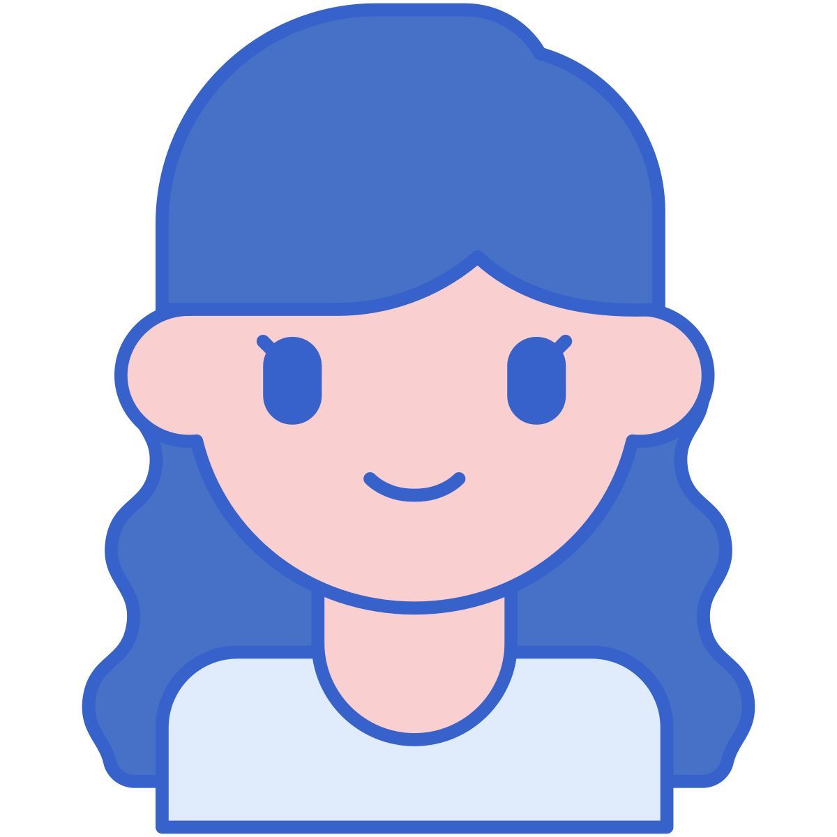 stehende frau icon