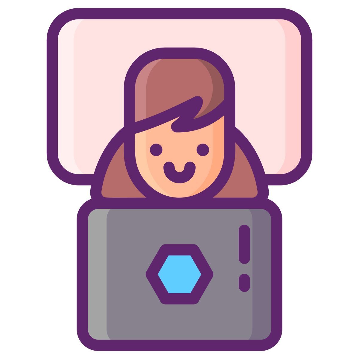 von zuhause aus arbeiten icon