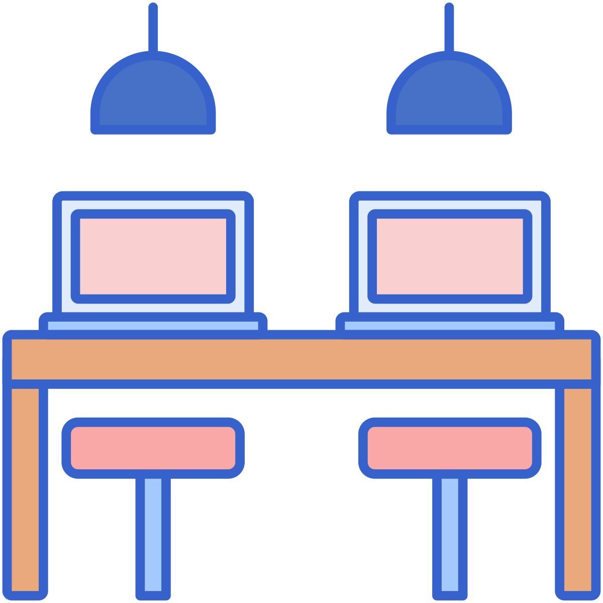 trabajando desde casa icon