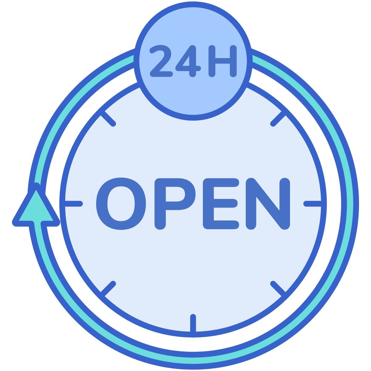 working hours icon
