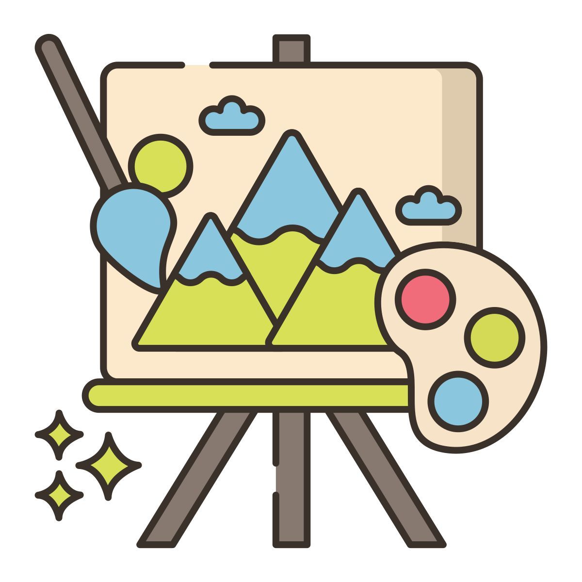 malerei icon