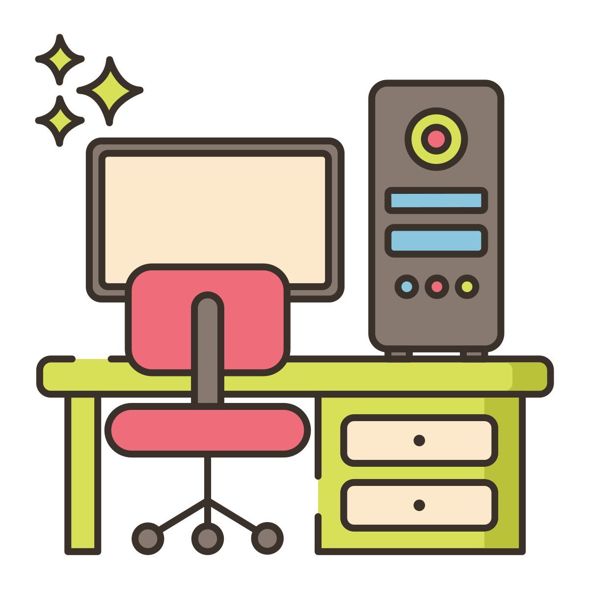 컴퓨터에서 icon