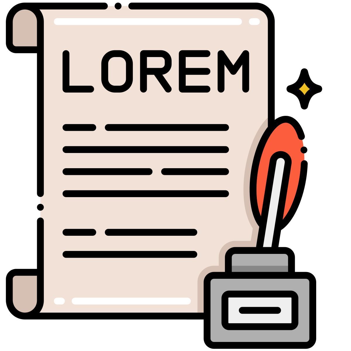 scrivere icon