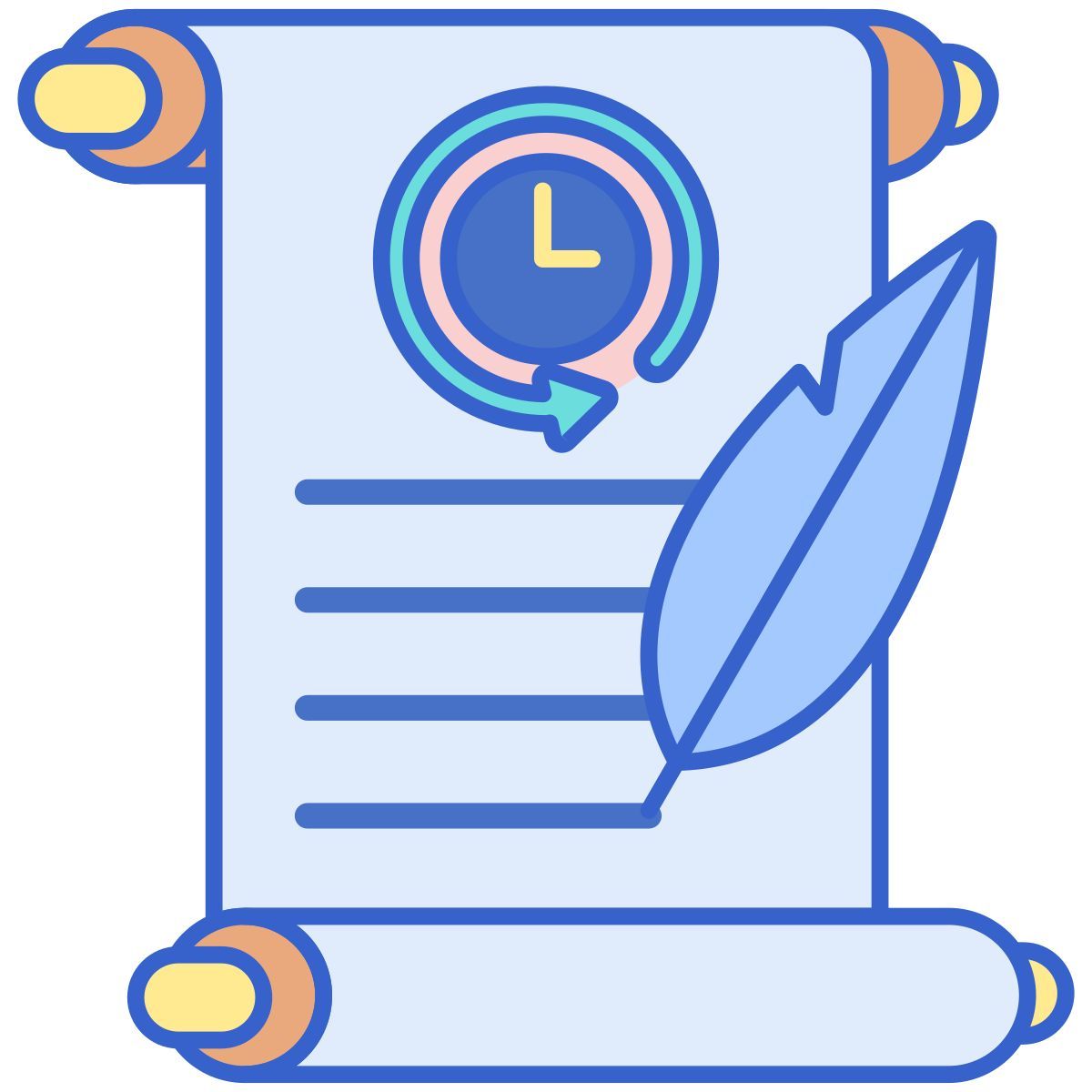 written paper icon