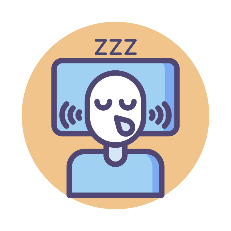Zzz のpngとsvgでのイラスト イメージ