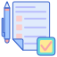 external assigment-online-education-flaticons-lineal-color-flat-icons icon