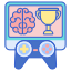 external gamification-online-education-flaticons-lineal-color-flat-icons icon