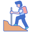 external hiking-camping-flaticons-lineal-color-flat-icons-9 icon