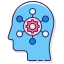 Mapa mental icon