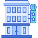external 2-stars-hotel-management-flaticons-lineal-color-flat-icons-2 icon