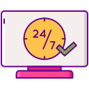 external 24-hours-coworking-space-flaticons-lineal-color-flat-icons icon