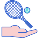 external advantage-tennis-flaticons-lineal-color-flat-icons-3 icon