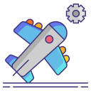 external aerospace-automation-technology-flaticons-lineal-color-flat-icons icon