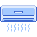 external air-conditioning-comfort-flaticons-lineal-color-flat-icons-2 icon