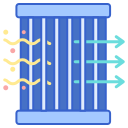 external air-purifier-recycling-center-flaticons-lineal-color-flat-icons-4 icon