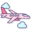 external airplane-transportation-flaticons-lineal-color-flat-icons icon