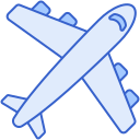 external airplane-vacation-planning-girls-trip-flaticons-lineal-color-flat-icons-2 icon