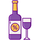 external alcohol-winery-flaticons-lineal-color-flat-icons icon