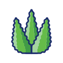 external aloe-vera-gardening-flaticons-lineal-color-flat-icons icon