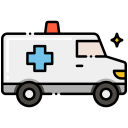 external ambulance-emergency-service-flaticons-lineal-color-flat-icons icon